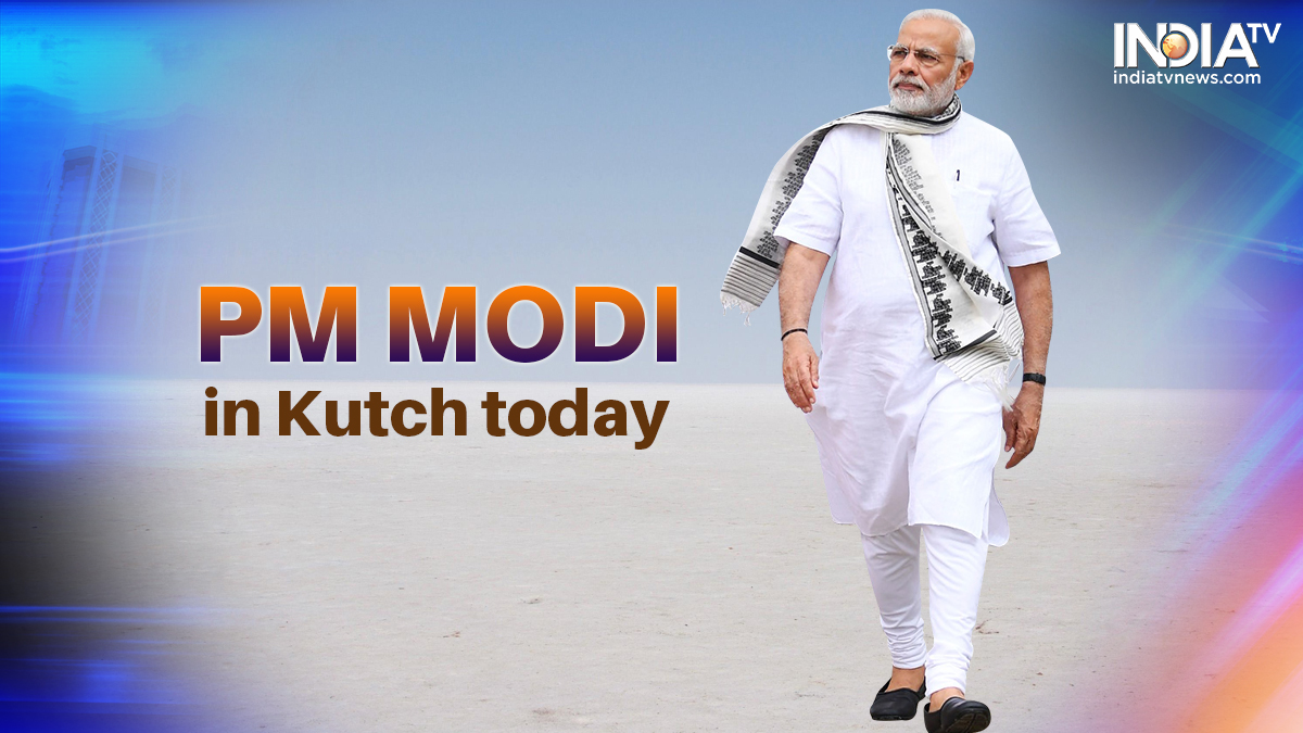 PM Modi lays foundation stone of world's largest renewable energy park in Kutch