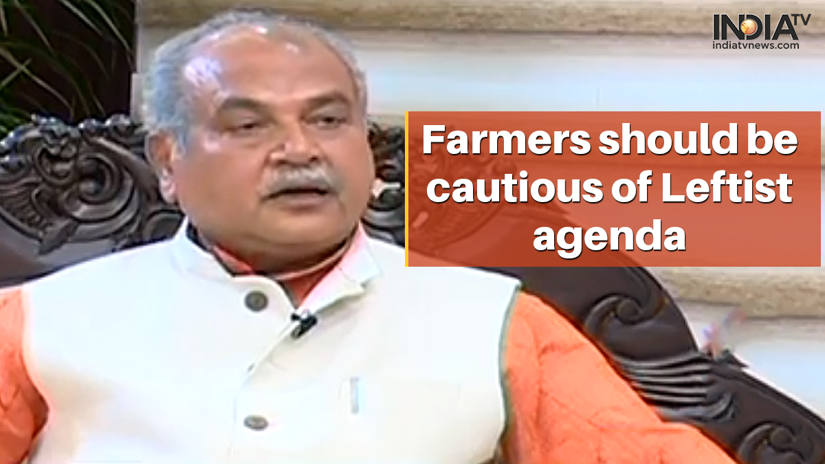 Farmers should be cautious of protest being hijacked by anti-national elements: Narendra Singh Tomar