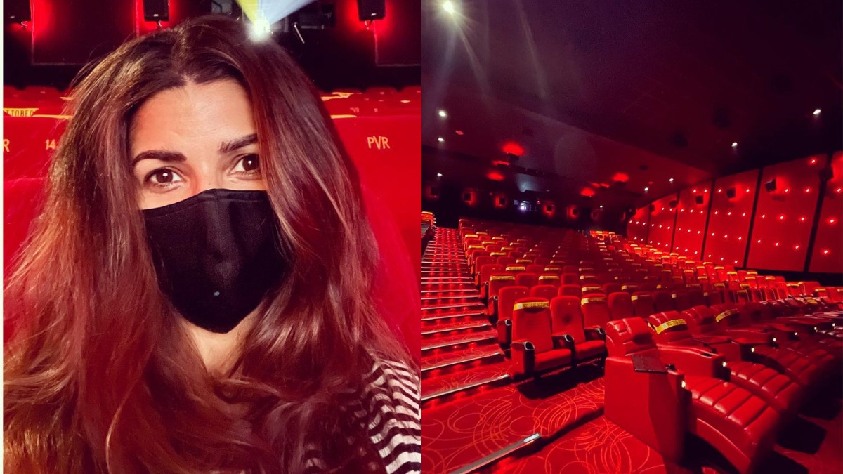 Nimrat Kaur returns to theatres after months to watch Tenet, terms the experience surreal