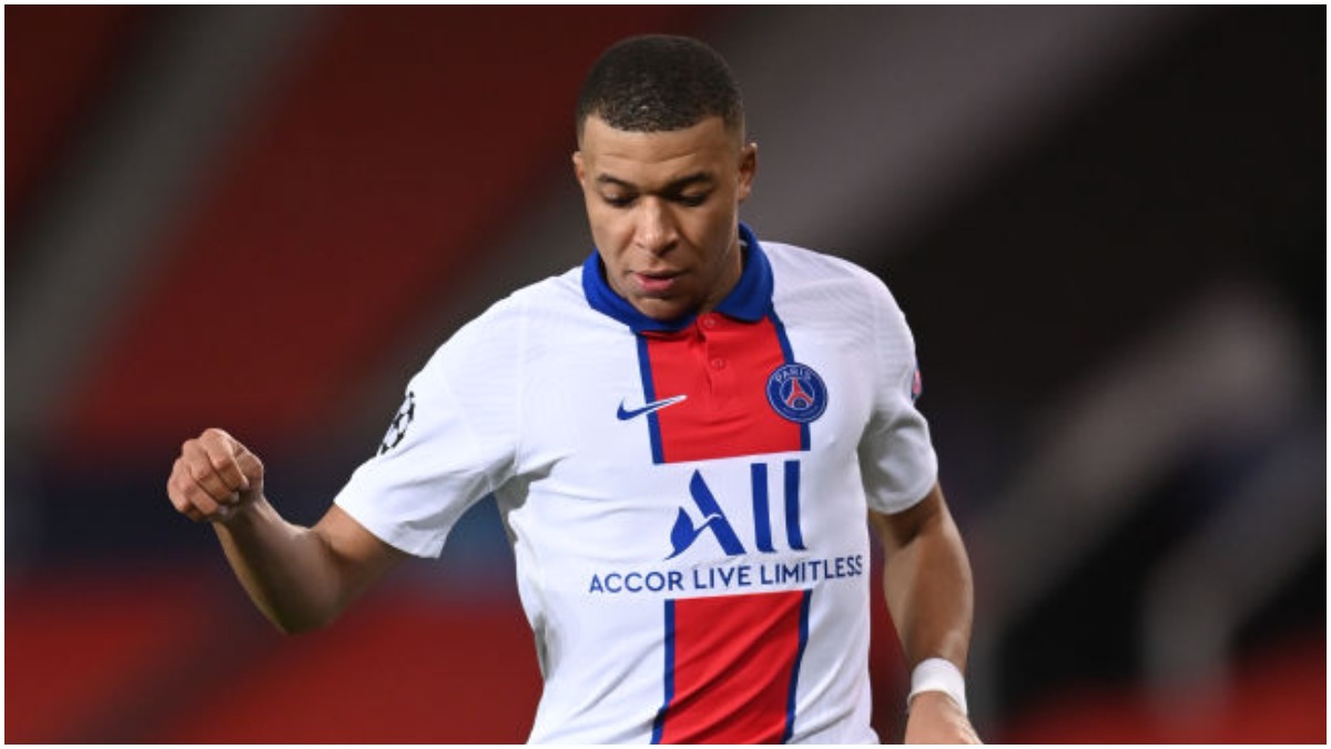 Ligue 1 Kylian Mbappe Scores 100th Psg Goal In 3 1 Win Over Montpellier Football News India Tv