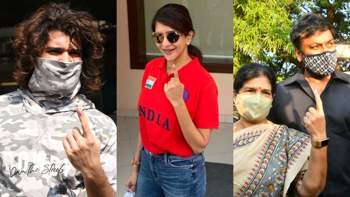 GHMC elections 2020: Chiranjeevi, Vijay Deverakonda to Nagarjuna, Tollywood celebs cast votes