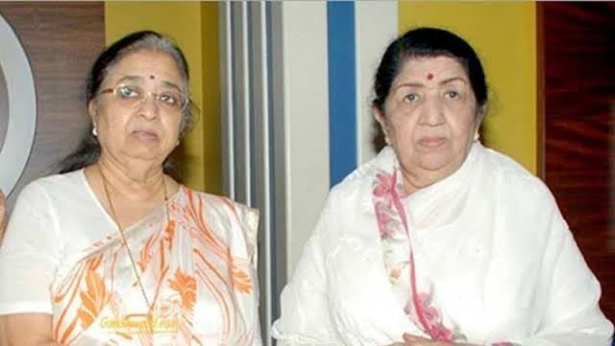 Lata Mangeshkar pens adorable birthday wish for younger sister Usha Mangeshkar