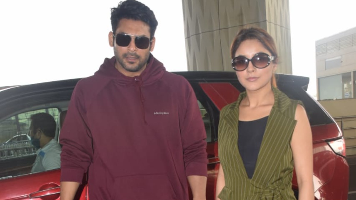 Bigg Boss 13 fame Sidharth Shukla, Shehnaaz Gill leave for Goa to shoot for new valentine song | PICS | Tv News – India TV