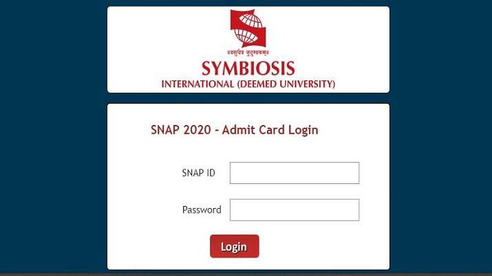 SNAP Admit Card 2020 released. Direct link to download