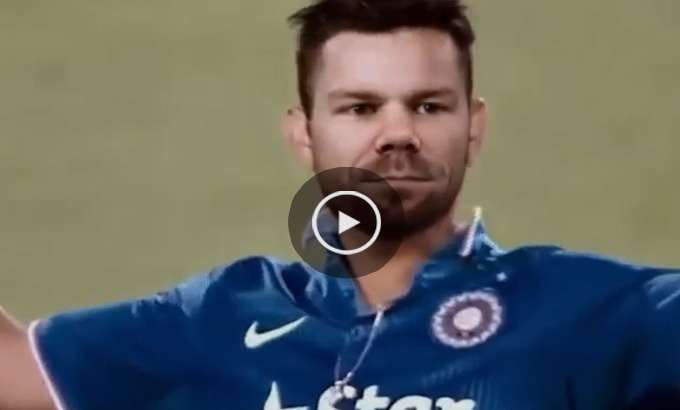 Watch David Warner's unique tribute to 'Cricketer of the Decade' Virat Kohli