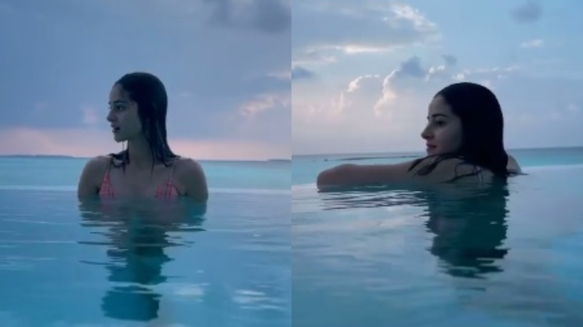 Ananya Panday shares breathtaking view from Maldives, makes a promise to  fans | Celebrities News – India TV