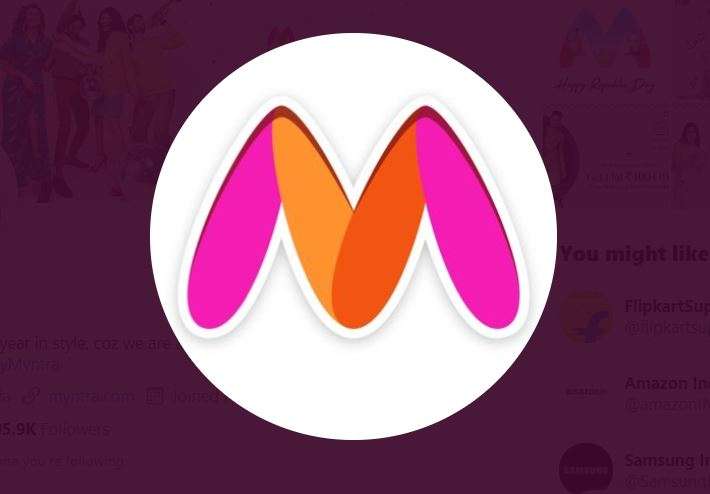 Myntra logo on sale