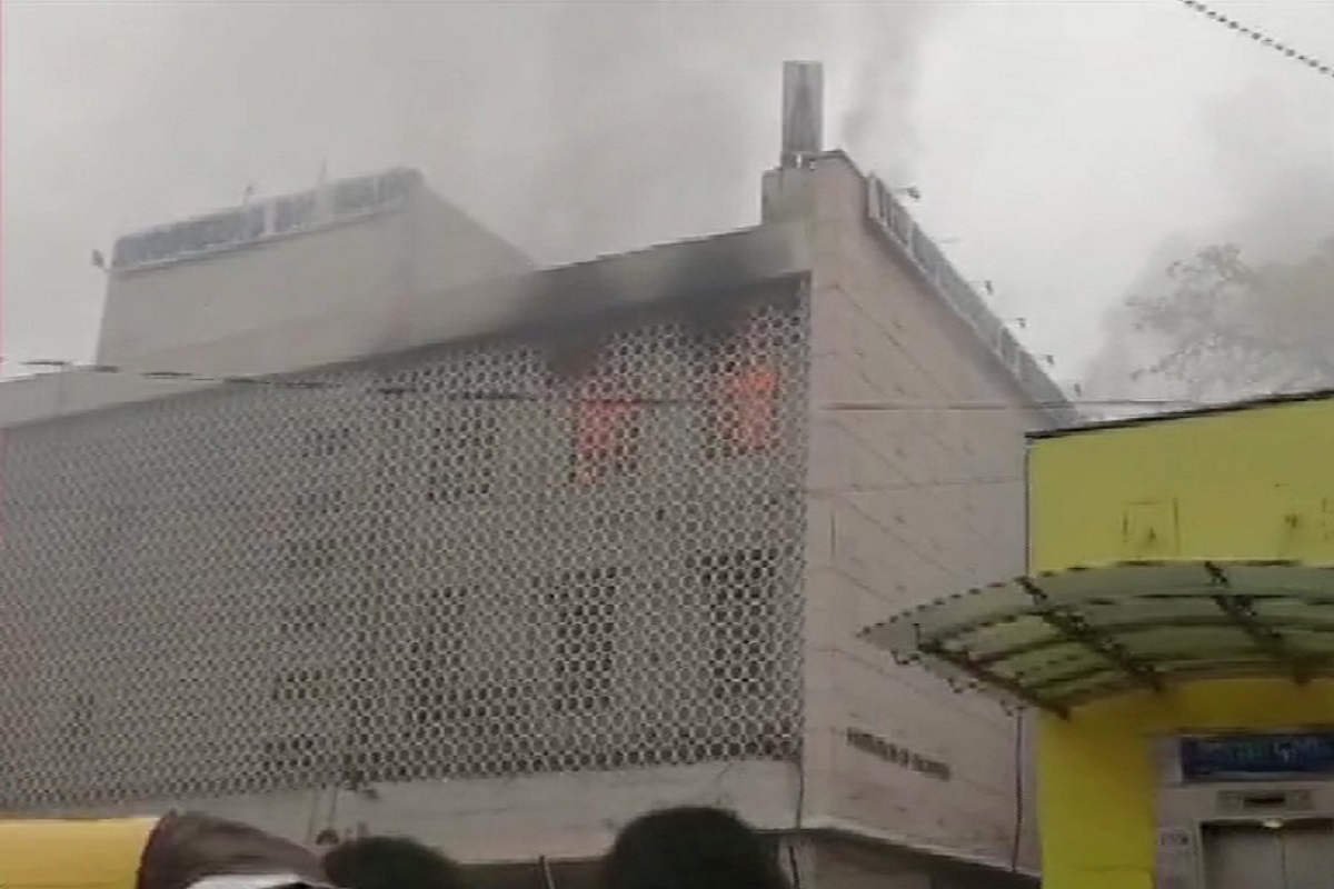 Fire breaks out at building in Delhi's ITO area