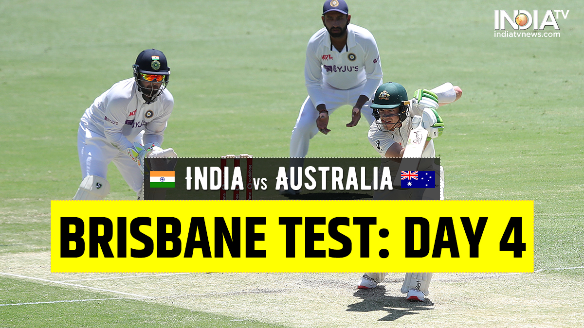 India vs Australia 4th Test Day 4 Follow Updates from Brisbane Cricket News