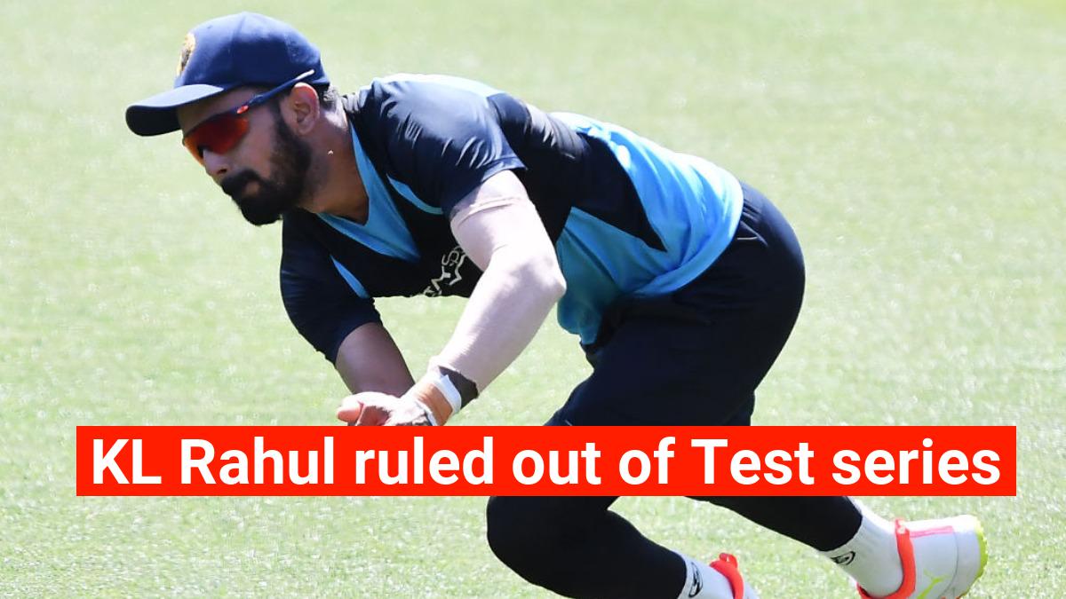 Aus Vs Ind Kl Rahul Ruled Out Of Test Series With Wrist Injury Cricket News India Tv