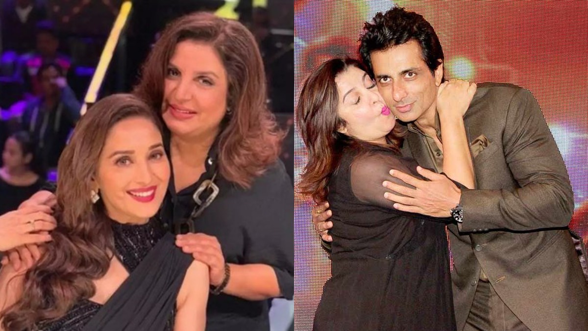 Madhuri Dixit, Sonu Sood and others wish filmmaker Farah Khan on 56th birthday