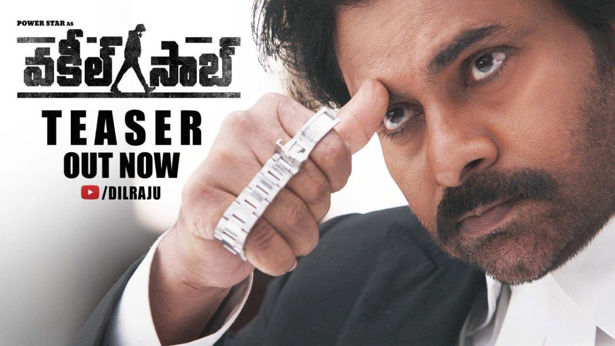 Vakeel Saab Teaser Pawan Kalyan Makes Powerful Comeback And Promises Intense Courtroom Drama Celebrities News India Tv