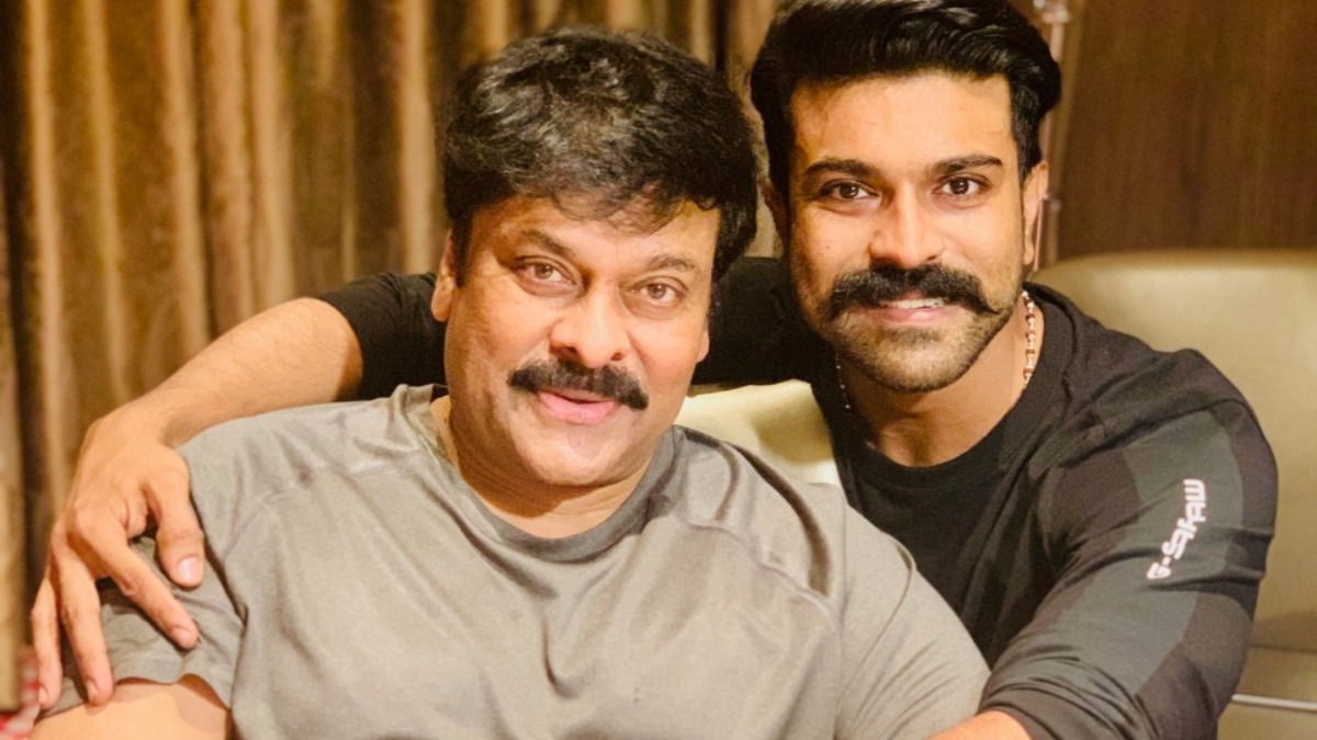 Chiranjeevi, son Ram Charan to share screen space in Acharya for the first  time ever – India TV