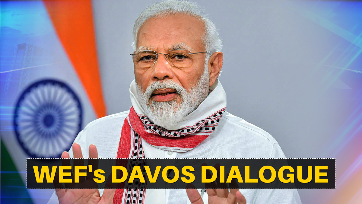 PM Modi To Address World Economic Forum's Davos Dialogue Today – India TV