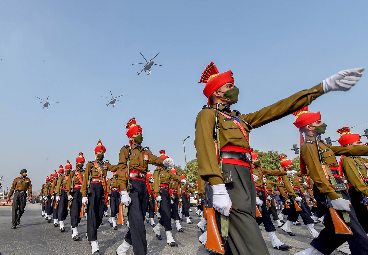 Indian Republic Day Parade Vector Images 71