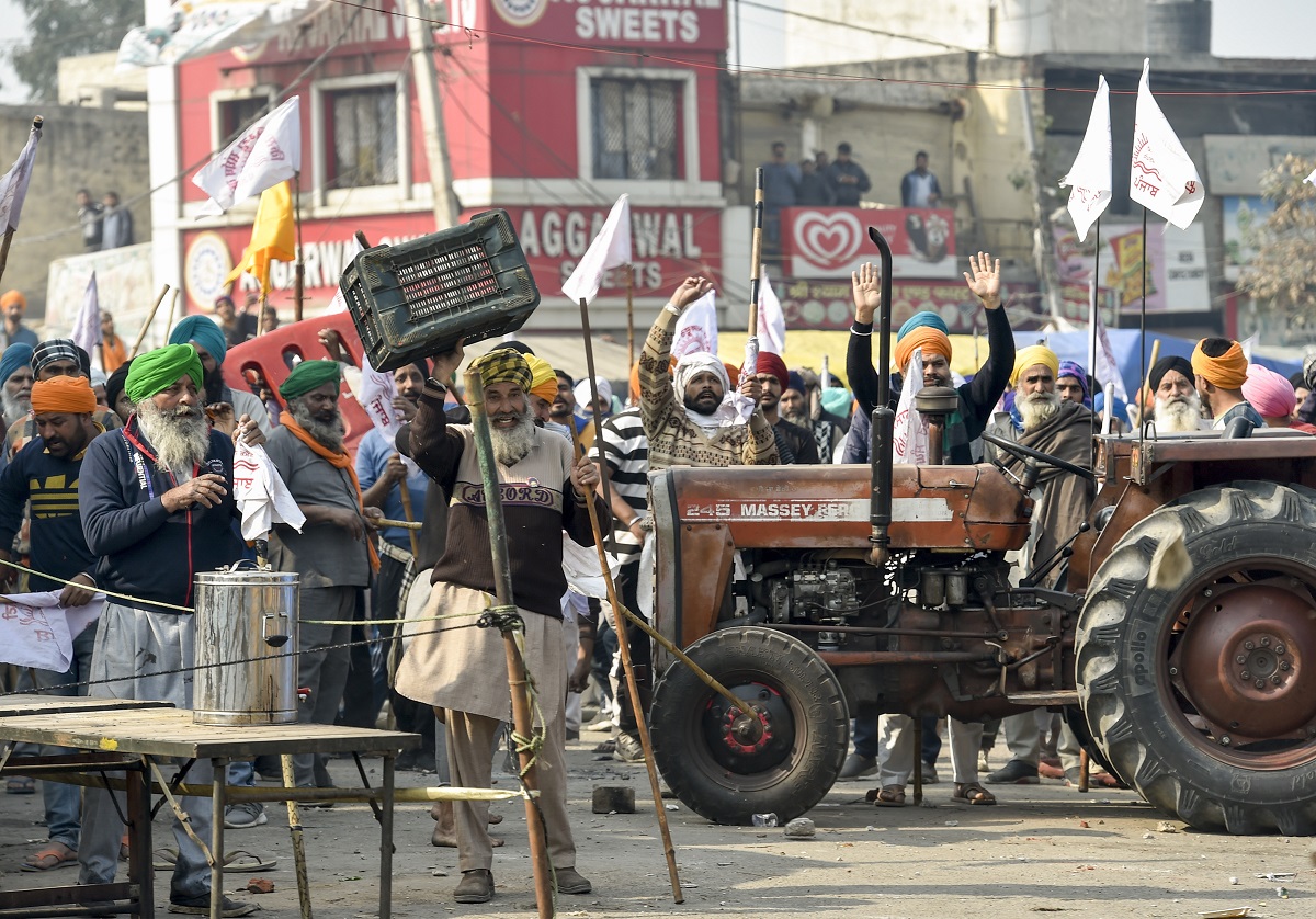 Farmers protest internet suspension kisan union farm leaders threatens ...