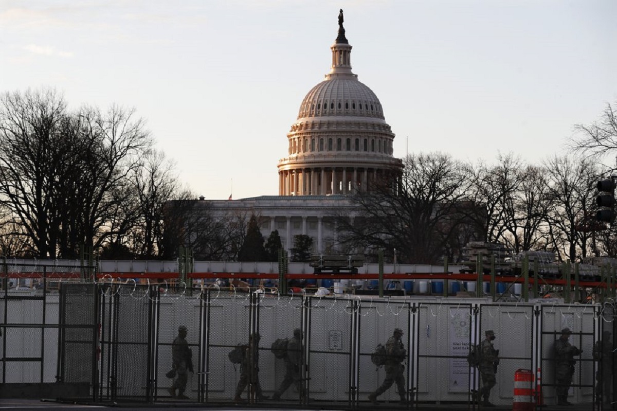 Washington on lockdown and on edge before Biden's inauguration India TV