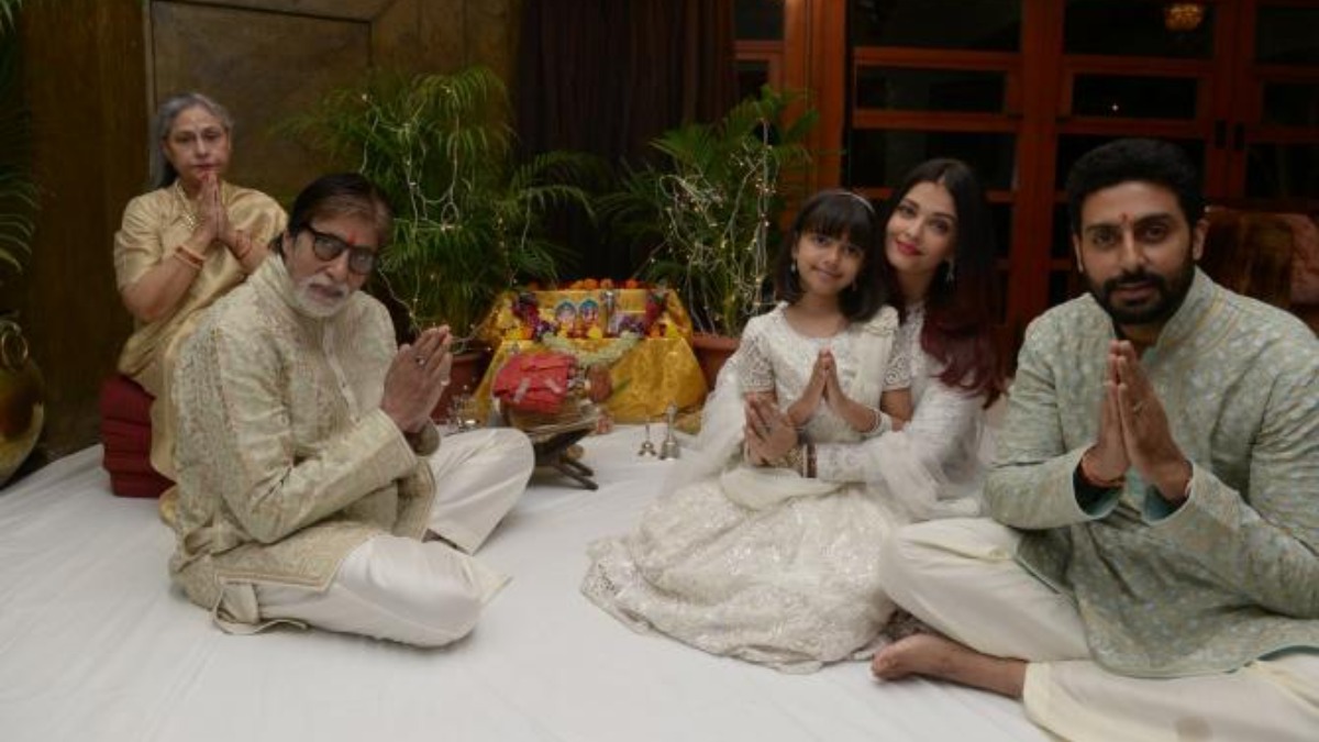 Abhishek, Aishwarya, Jaya start new projects; Big B says family 'busy on sets'