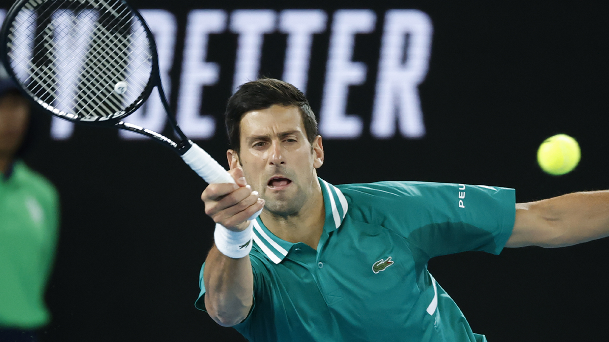 Australian Open 2021 Novak Djokovic Dominates Jeremy Chardy Again To Reach 2nd Round Tennis News India Tv