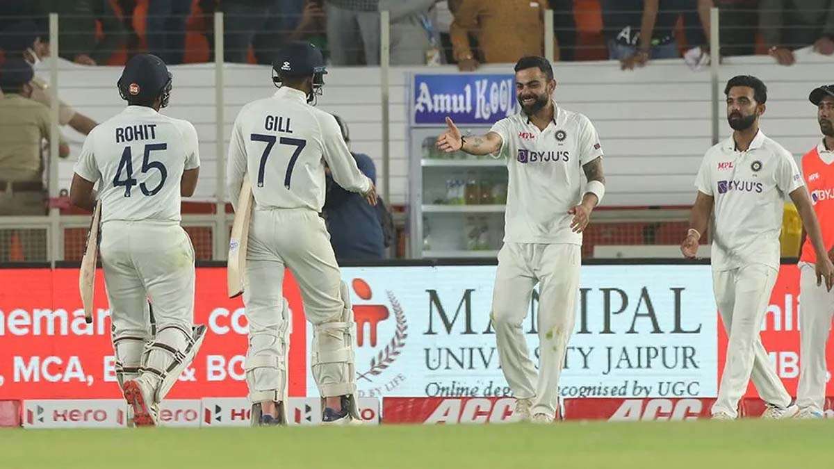 IND vs ENG: Ahmedabad registers shortest Test since 1935, Kohli pips Dhoni for captaincy record - In Numbers