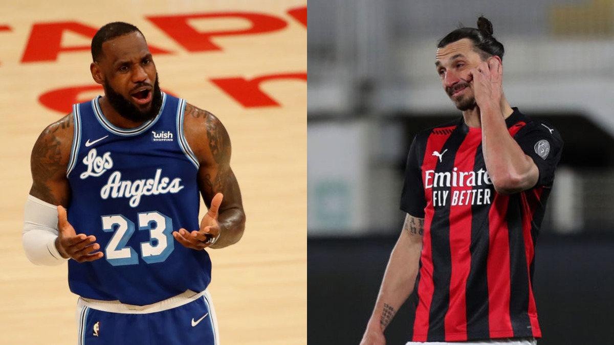 When LeBron James was trolled by Zlatan Ibrahimovic's quirky move after he  tried welcoming the notorious football star to LA