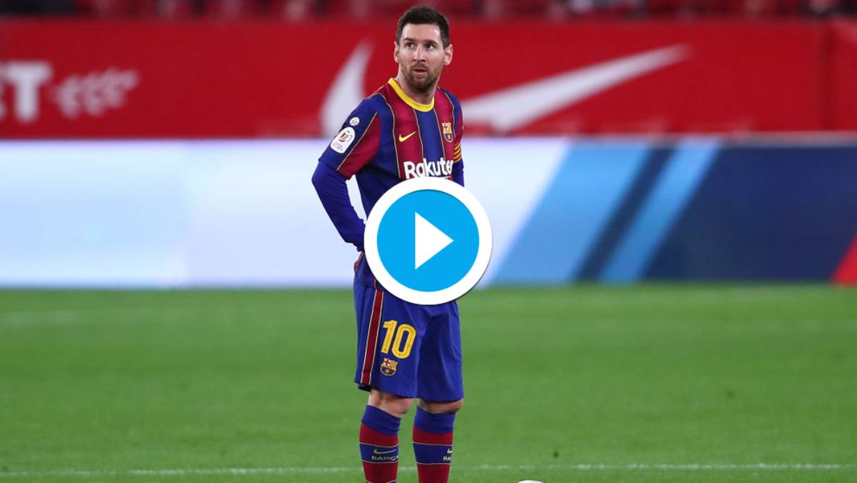 Watch: Sevilla gatecrash Lionel Messi's party with Copa del Rey semis 1st  leg win over Barcelona | Football News – India TV