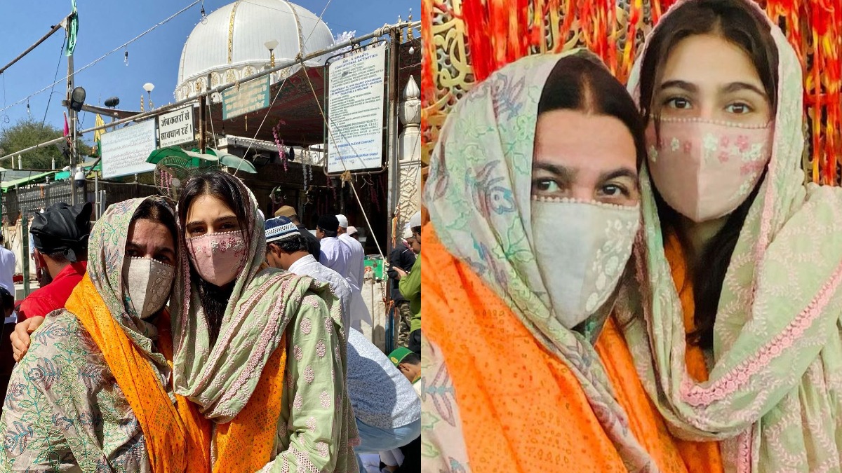 Sara Ali Khan pays visit to Ajmer Sharif with mom Amrita Singh| PICS