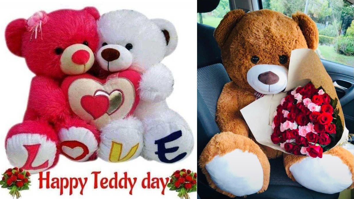 Happy Teddy Day 2022 Images & Quotes: Latest Wishes, HD Wallpapers Of Cute  Teddy Bears And Romantic Messages To Celebrate the Fourth Day of  Valentine's Week