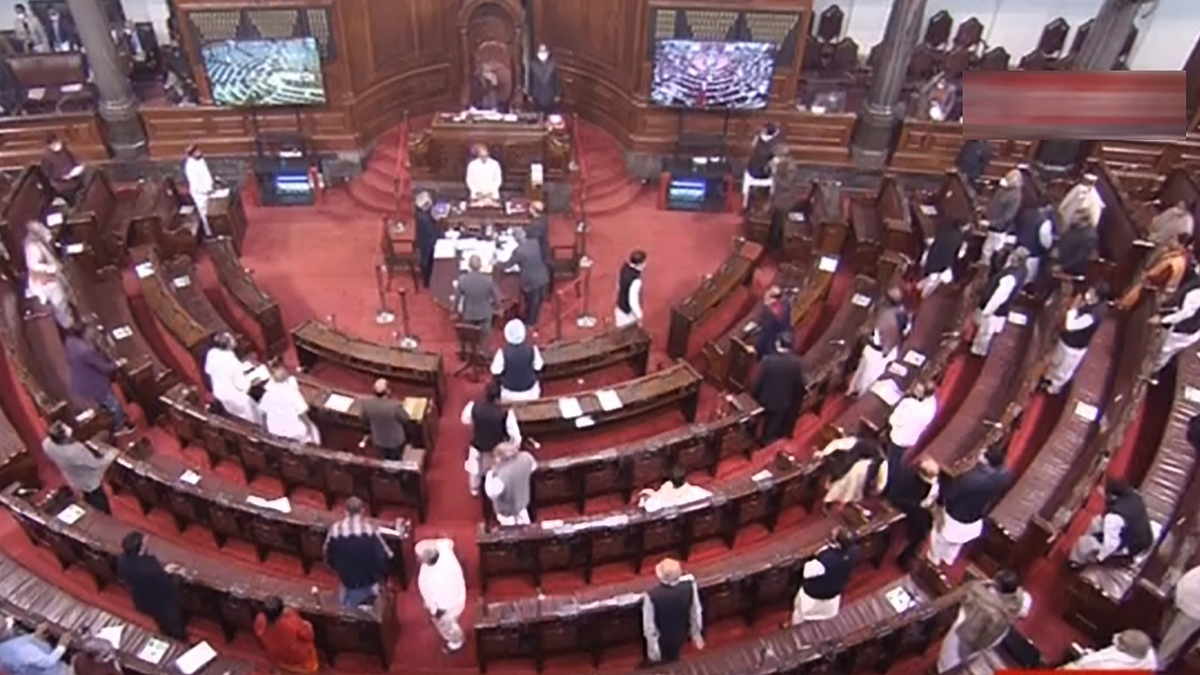 Rajya Sabha: 3 Aam Aadmi Party MPs resort to sloganeering, suspended for a day