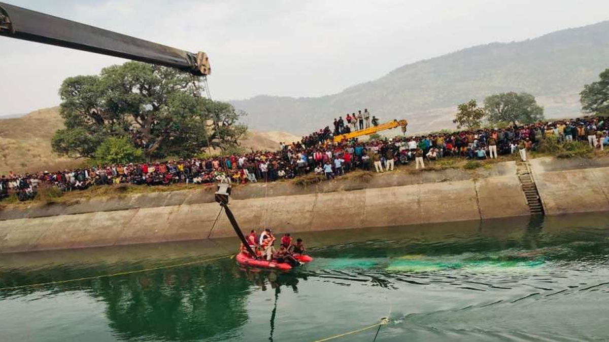 Madhya Pradesh Sidhi Bus Falls Into Canal Death Toll – India TV