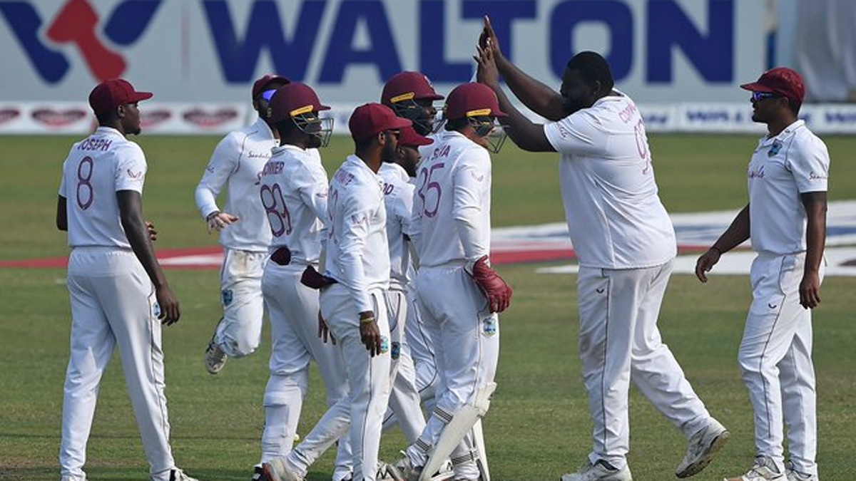 Ban Vs Wi 2nd Test West Indies Secure 17 Run Victory Series Against Bangladesh Cricket News India Tv