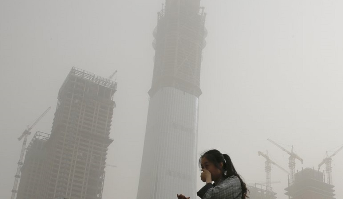 Beijing sandstorm today Beijing sandstorm pictures images video China air pollution | World News – India TV