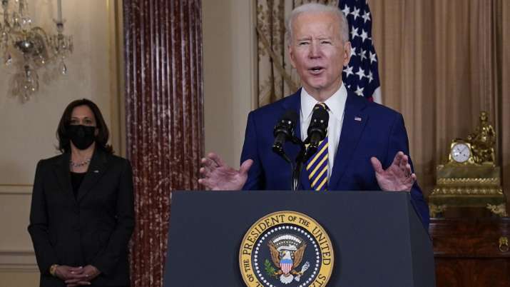 Biden signs $1.9 trillion COVID relief bill; sets May 1 target to inoculate all adults