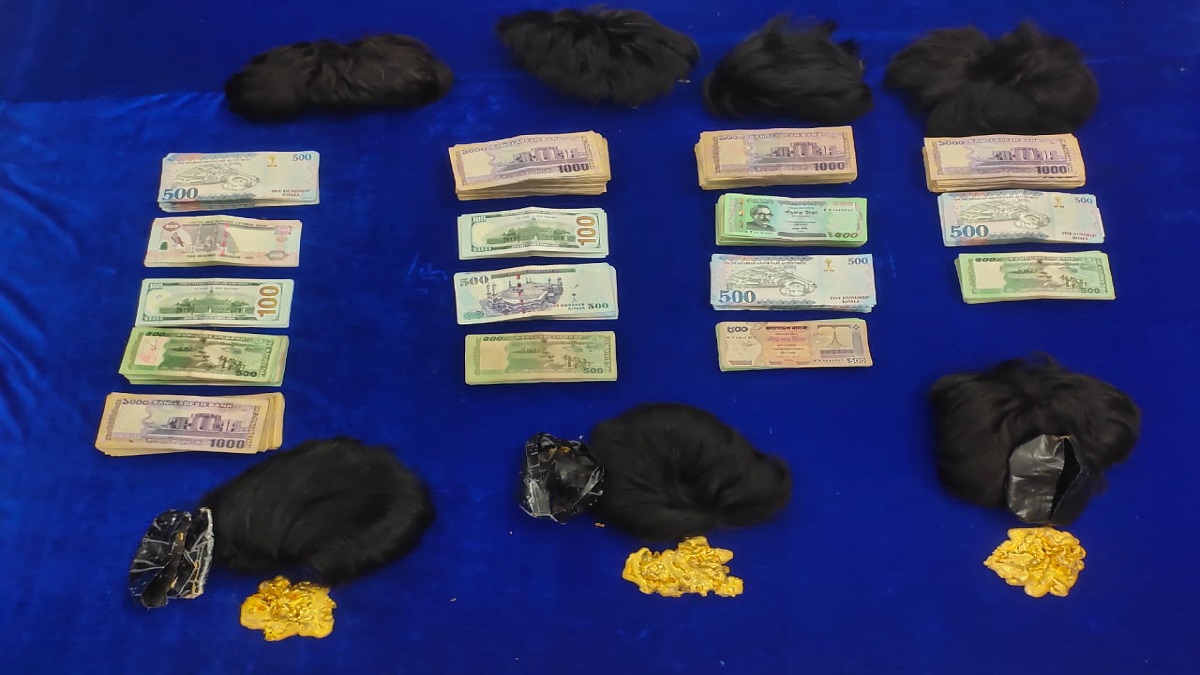 Customs seizes gold concealed in hair wigs, undergarment of passengers