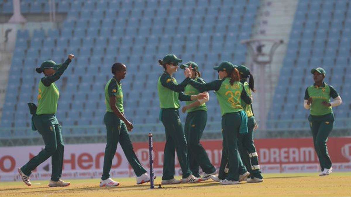 India Women lose to South Africa by 6 runs via D/L method in 3rd ODI