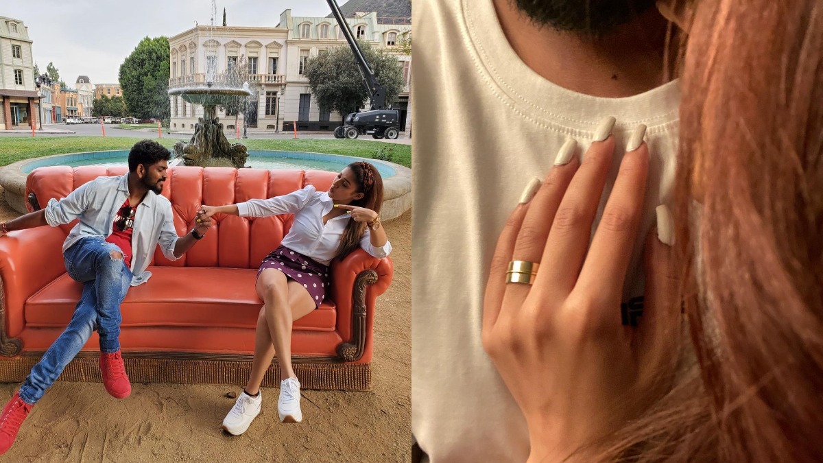 South actress Nayanthara engaged to boyfriend Vignesh Shivan? Their latest pic suggests so | Celebrities News – India TV