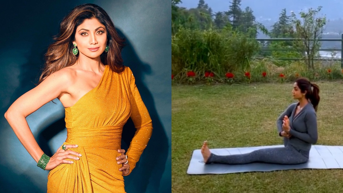 Yoga enthusiast Shilpa Shetty suggests Paschimottanasana for Monday motivation