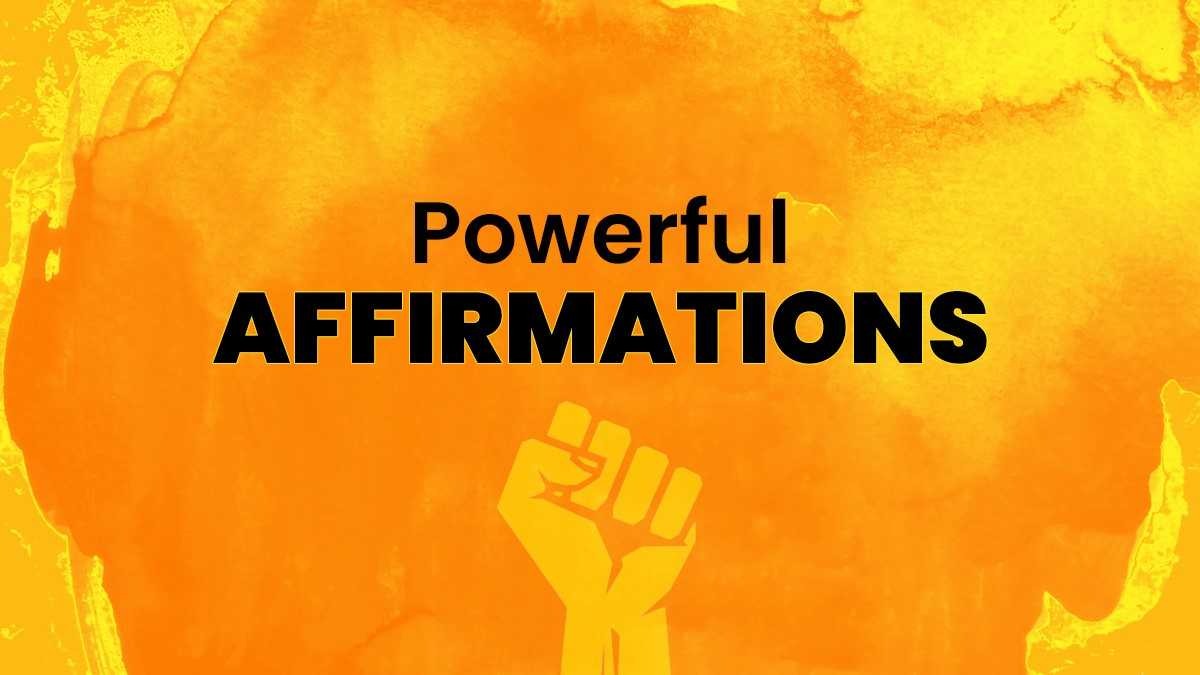 Feeling low? Here are powerful affirmations for your Life | People News –  India TV