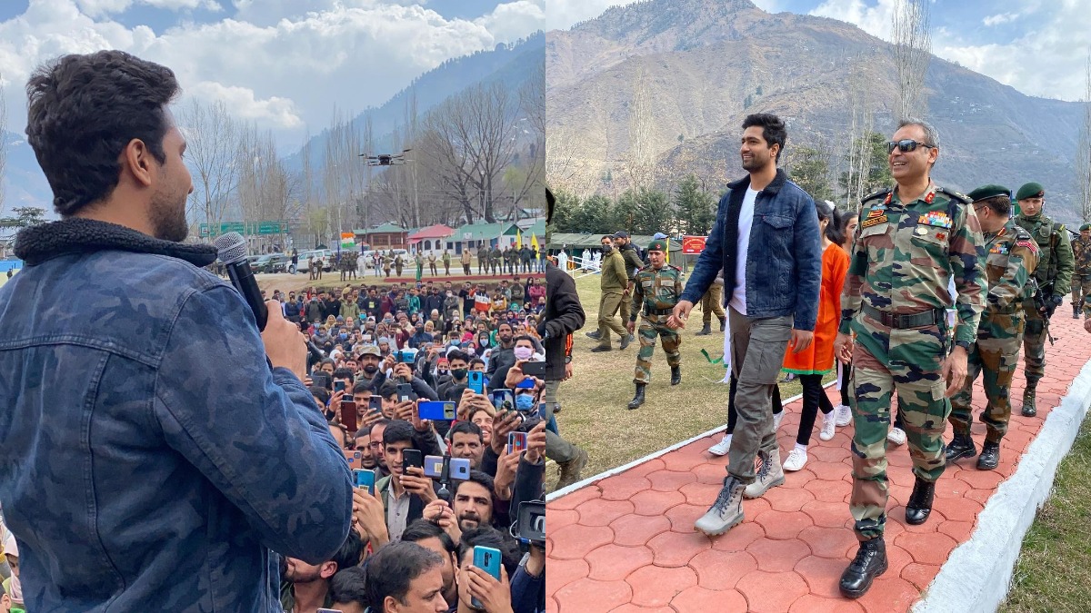 Vicky Kaushal pens heartfelt note as he visits Indian Army base camp in ...