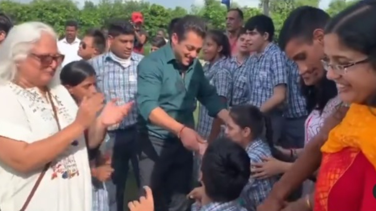 Watch: Salman Khan dances with Sonakshi Sinha and kids on World Down Syndrome Day