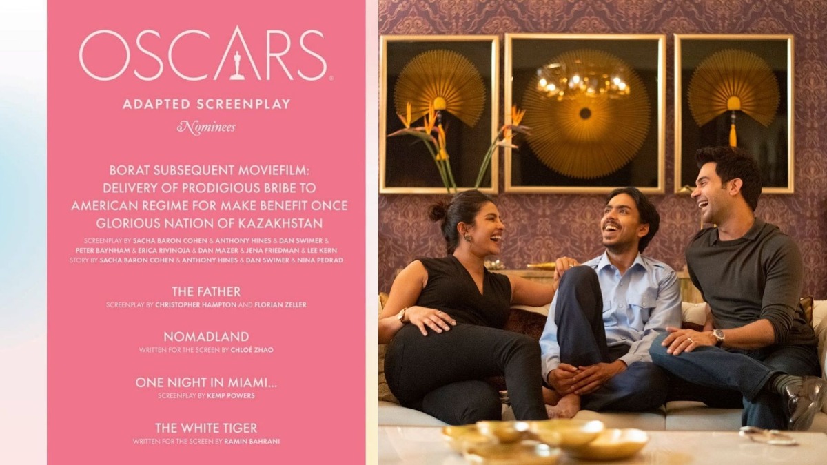 Priyanka Chopra, Rajkummar Rao, Adarsh Gourav celebrate Oscar nomination for 'The White Tiger'