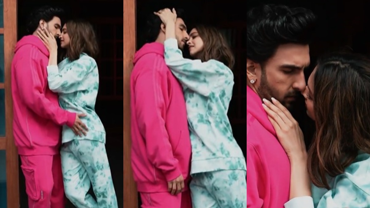 Deepika Padukone Ranveer Singhs Silhouette Challenge Oozes Romance Video Goes Viral India Tv