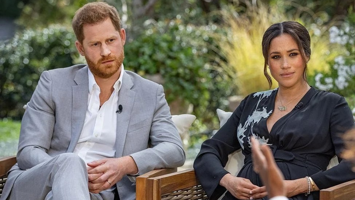 Meghan Markle Prince Harry Reveal Second Baby S Gender In Oprah Winfrey Interview Celebrities News India Tv