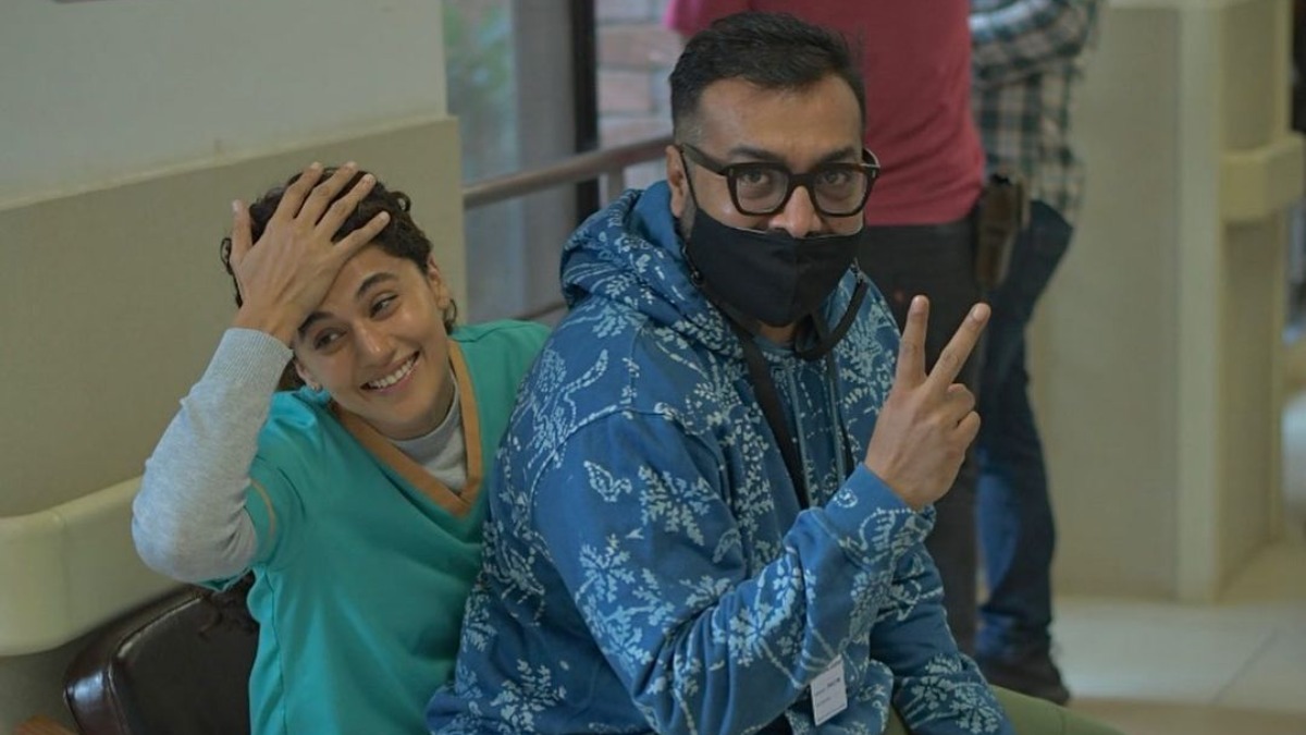 Taapsee Pannu wraps shooting of Anurag Kashyap directorial 'Dobaaraa'