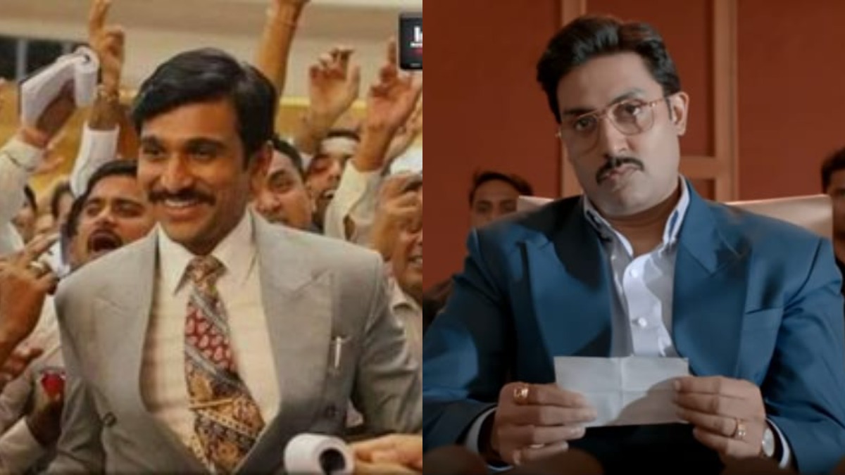 The Big Bull Trailer: Netizens can't stop comparing Abhishek Bachchan with  Pratik Gandhi from Scam 1992 | Celebrities News – India TV