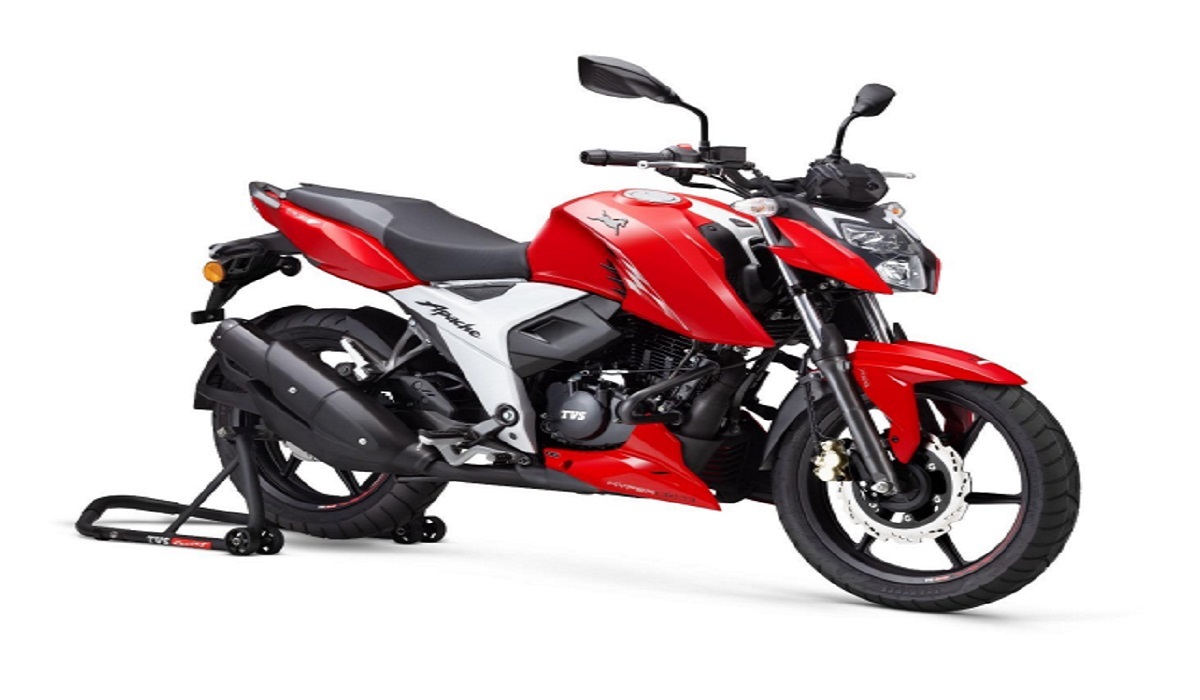 Tvs Motor Launches 21 Edition Of Apache Rtr 160 4v Check Price Specifications Tvs News India Tv