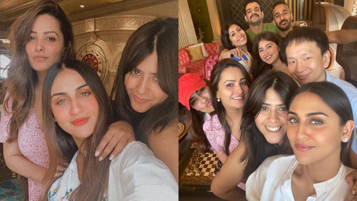 Inside Anita Hassanandani's lockdown birthday celebration with Surbhi Jyoti, Krystle D'Souza, Ekta Kapoor