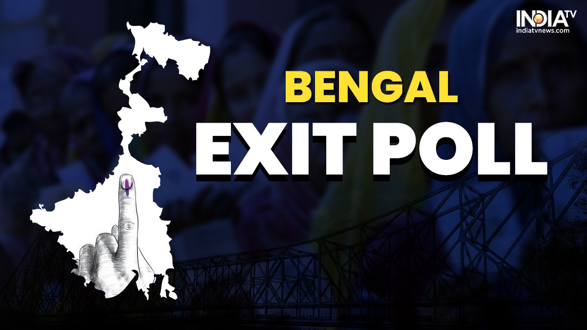 Bengal Exit Poll Live Updates TMC BJP Mamata Modi Left India Tv Peoples ...