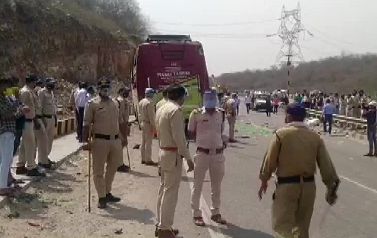 gwalior news bus accident