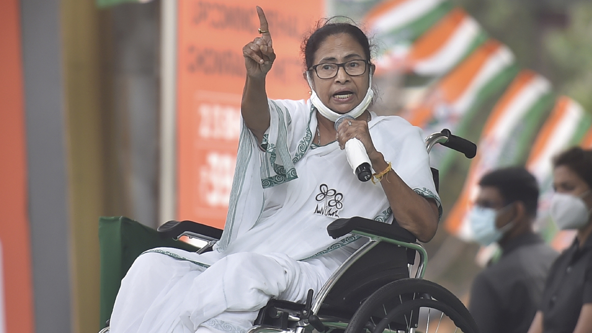 Mamata Banerjee Mamata Banerjee Campaigning Ban Mamata Banerjee Election Commission Ban Bengal Polls 2021 India News India Tv